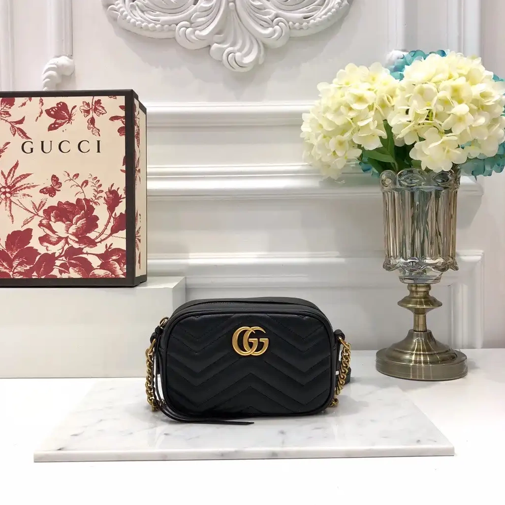 First bag ru bag mini Marmont matelassé GG Gucci 0623